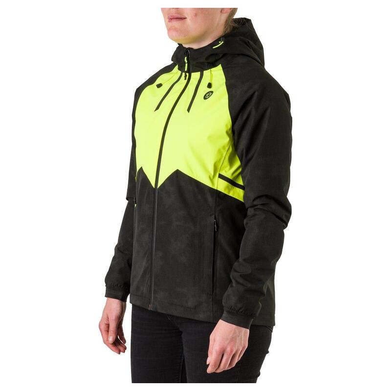 Winter Rain Jacket Commuter Women Hi-vis & Reflection Hivis