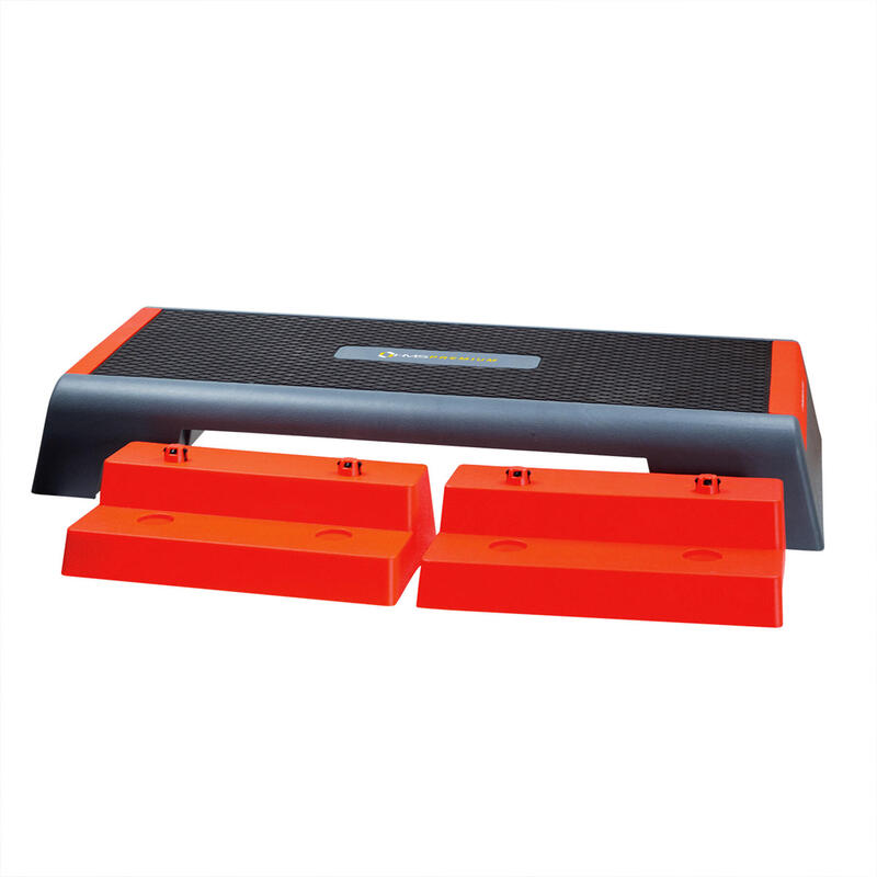 Step aerobic profesional reglabil 3 niveluri 300 kg fitness PREMIUM HMS AS007