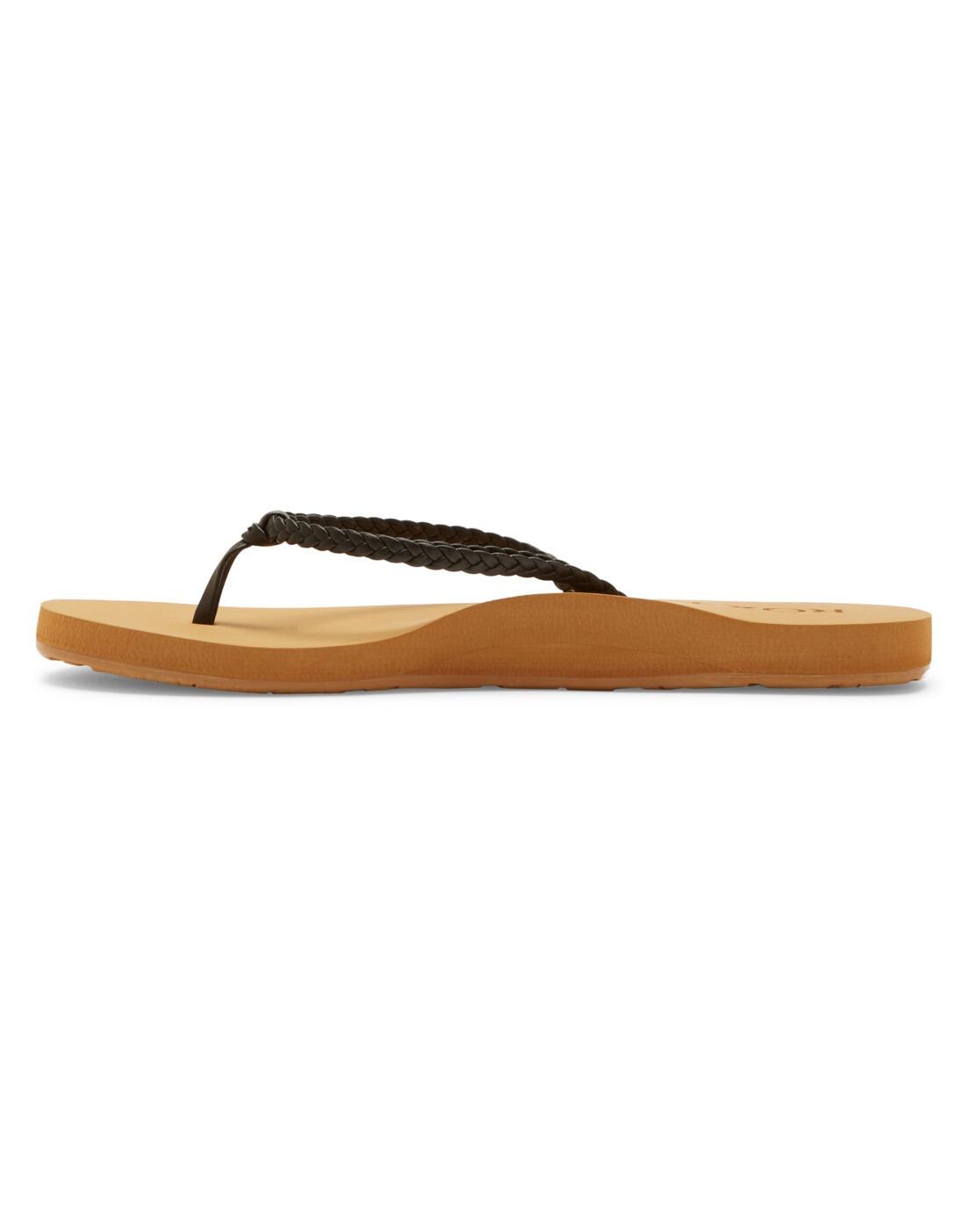 Tongs de plage COSTAS Noir Femme 3/4