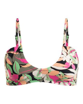 Haut de bikini brassière PRINTED BEACH CLASSICS Noir Femme