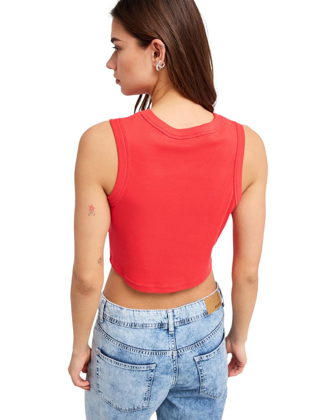 Débardeur ICONIC DAYS Rouge Femme 3/4