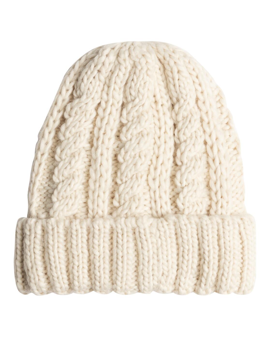 Gorro con Dobladillo TRAM Beige Mujer 3/3