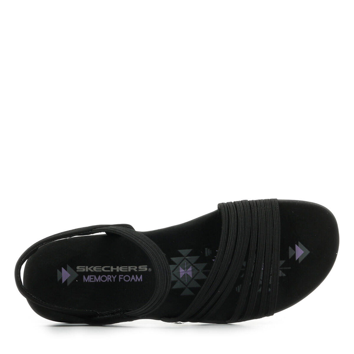Chinelos Skechers Reggae Slim - Coffee, Preto, Mulheres 6/6