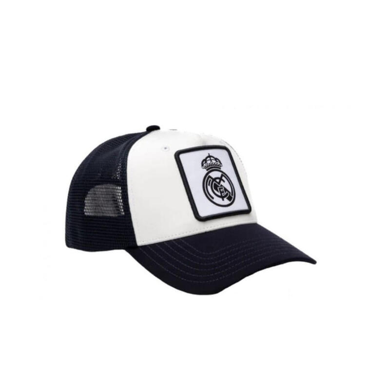 Şapcă de baseball albastru şi alb de pe strada Real Madrid