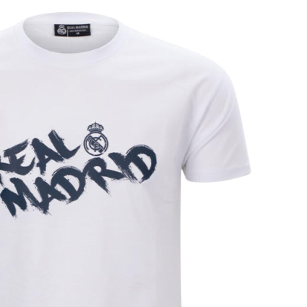 Das minimalistische T-Shirt von Real Madrid – weiß 5/5