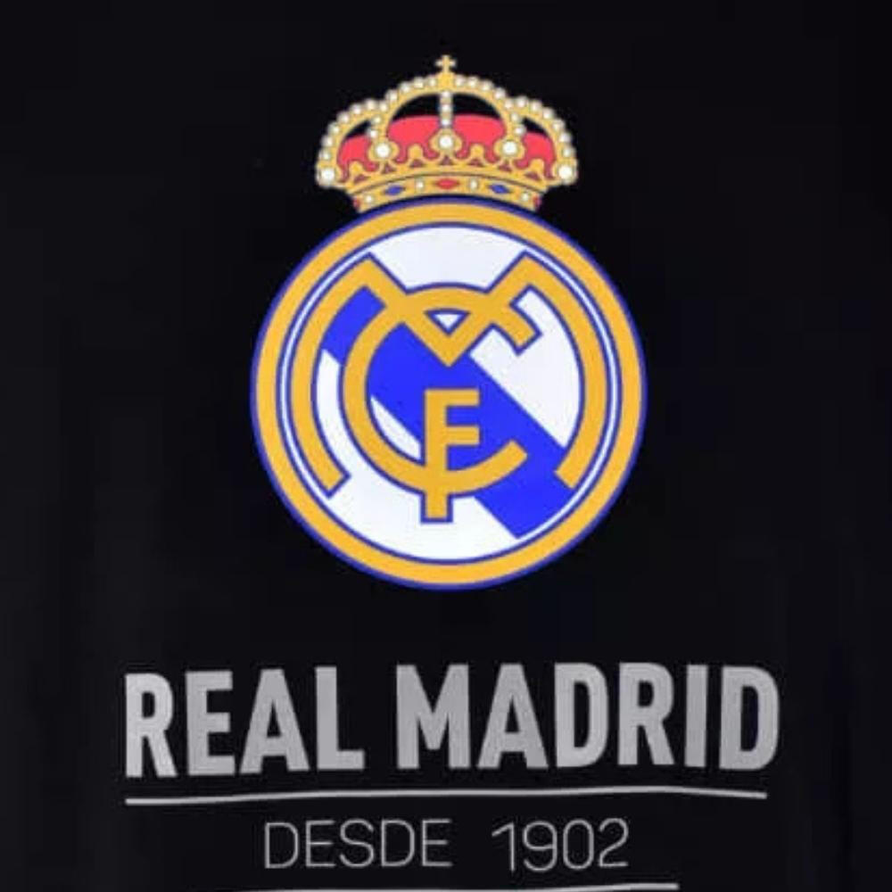 Camiseta negra Real Madrid Legacy - Junior 3/3