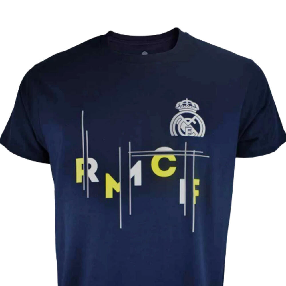 Camiseta Niño Real Madrid Estampada azul marino gráfica 4/4
