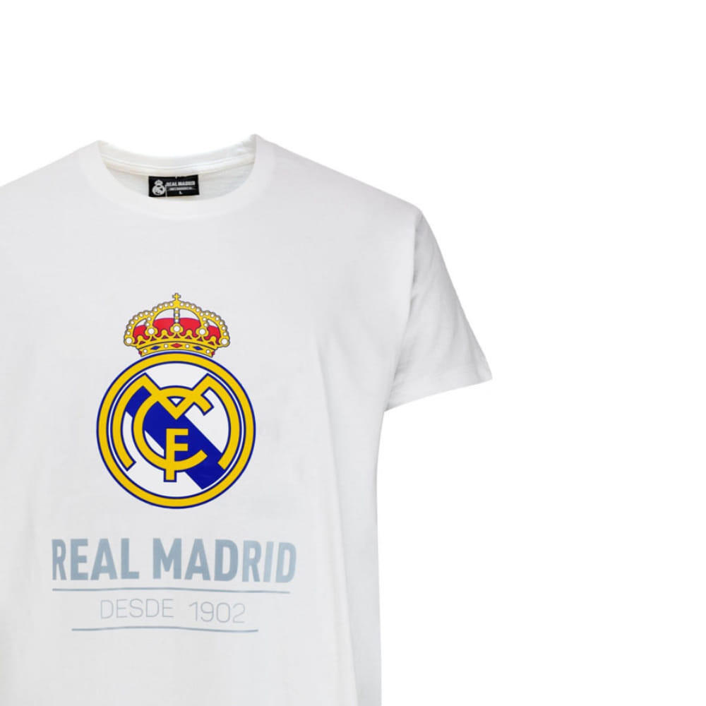 Camiseta Real Madrid con Escudo - Junior 3/5