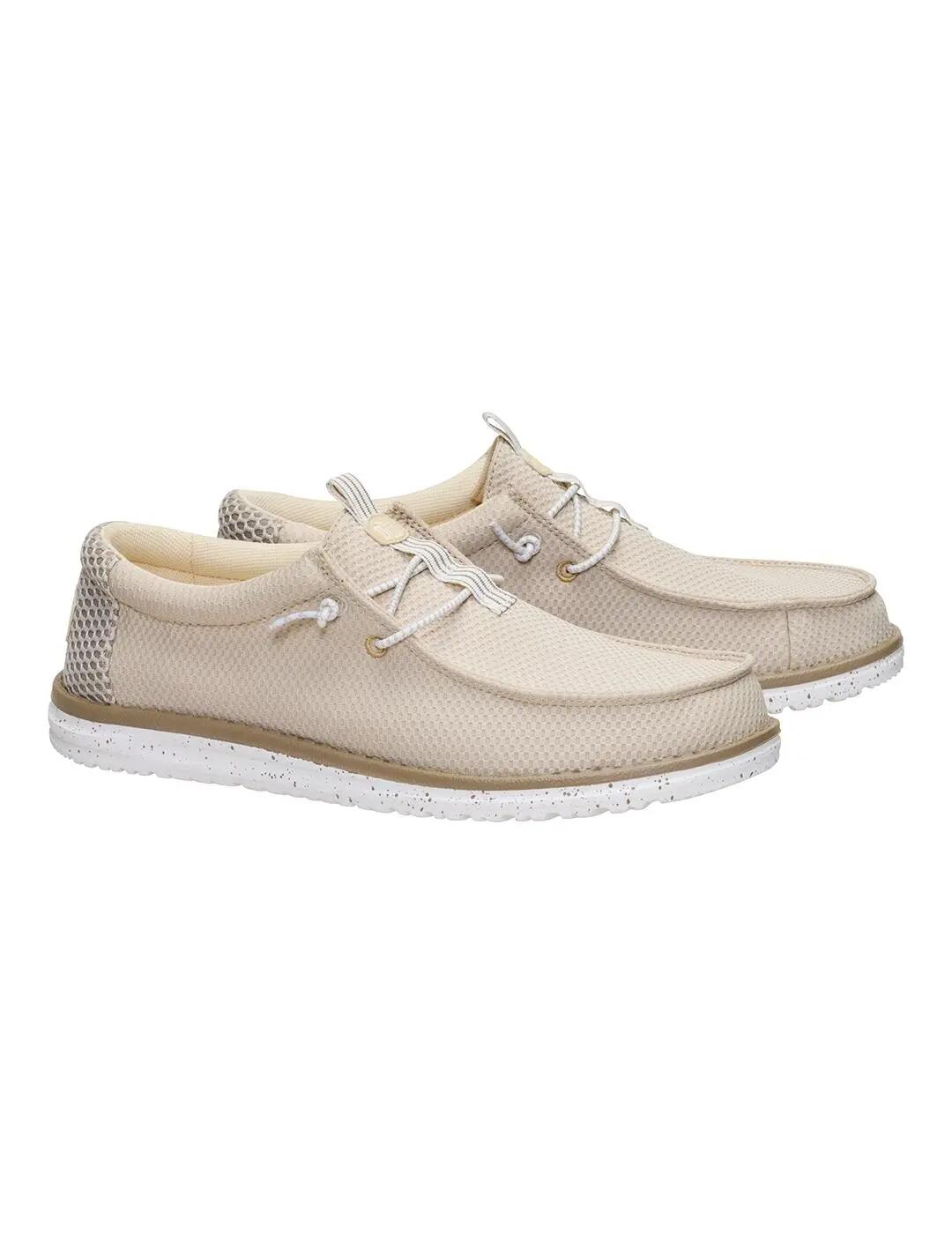 Buty HEY DUDE WALLY MESH NEUTRALS Beżowy 6/7