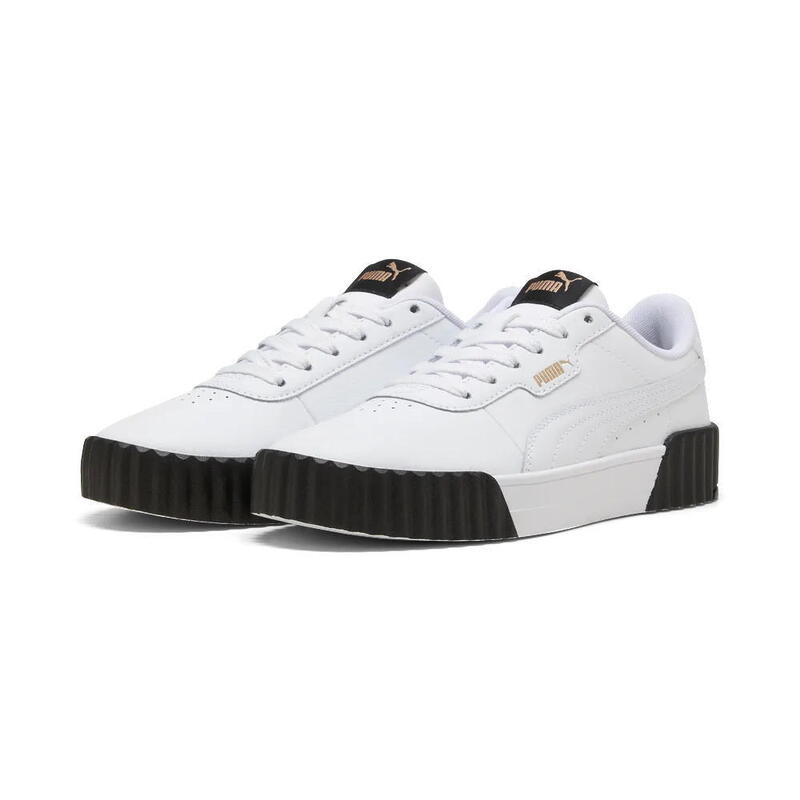 Pantofi sport femei Puma Carina 3.0, Alb