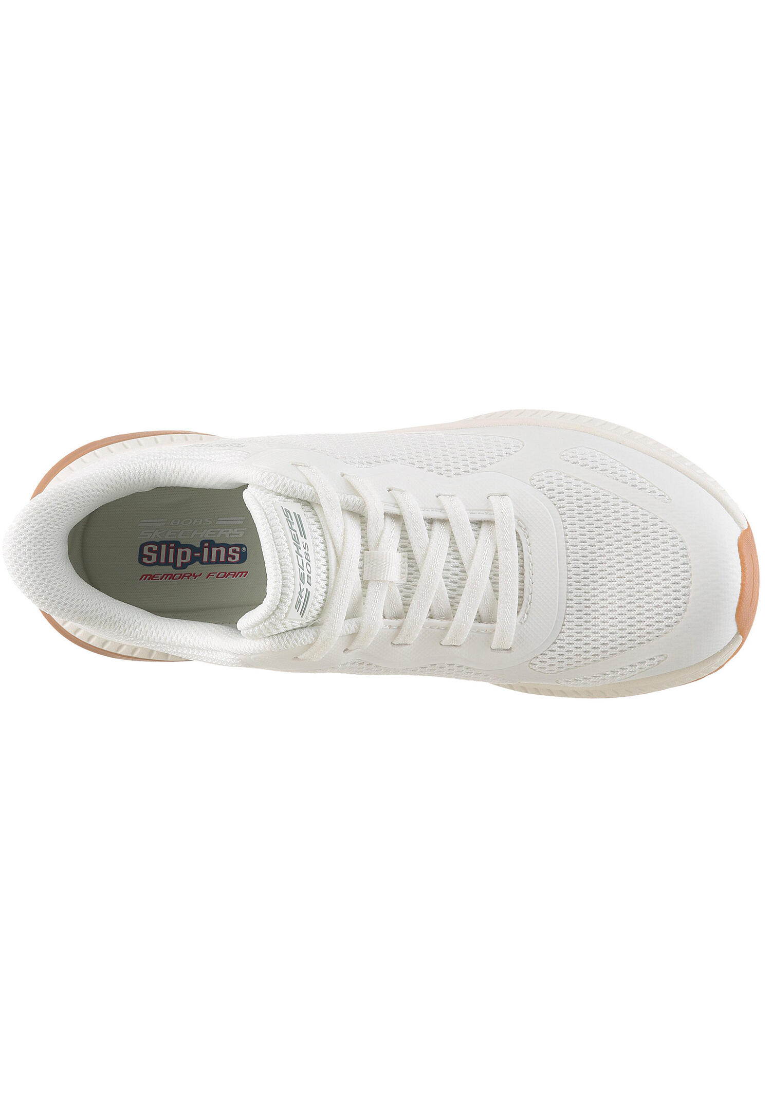 Baskets Skechers Bobs Squad 4 - Stapl, Blanc, Femmes 3/7