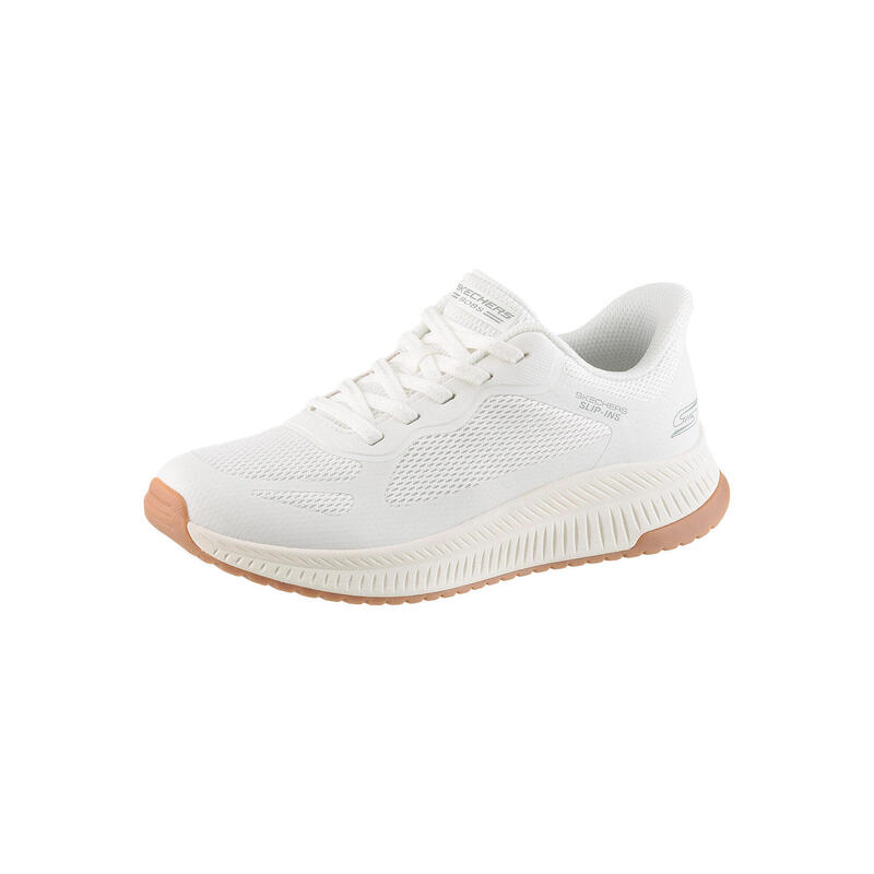 Pantofi sport femei Skechers Bobs Squad 4 - Stapl, Alb