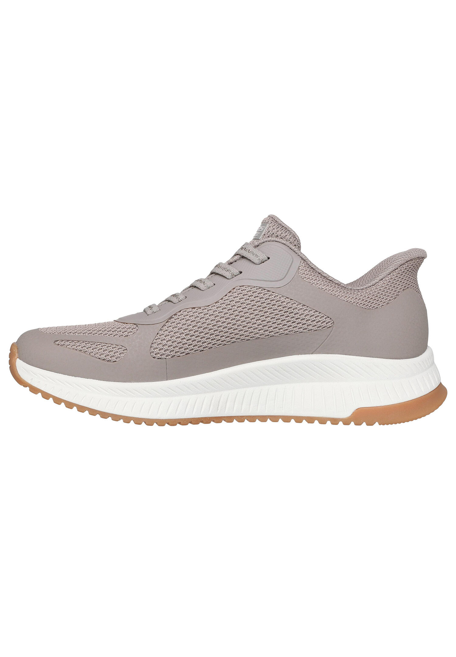 Scarpe Da Ginnastica Skechers Modello Bobs Squad 4 Staple Look Colore Cachi 3/5