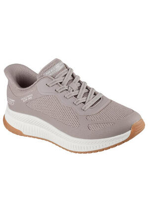Zapatillas Skechers Bobs Squad 4 - Stapl, Beige, Mujer