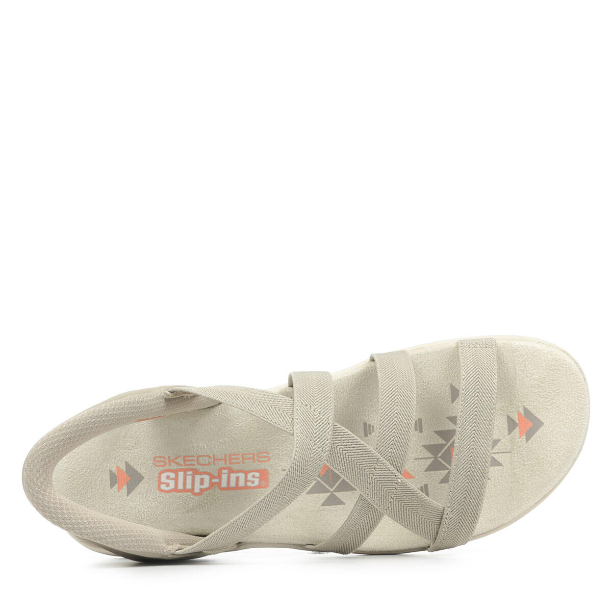 Sandalias Planas Mujer Skechers  Marrón 6/6