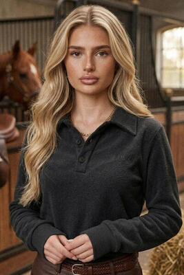 Camicia Riviera Terry nera