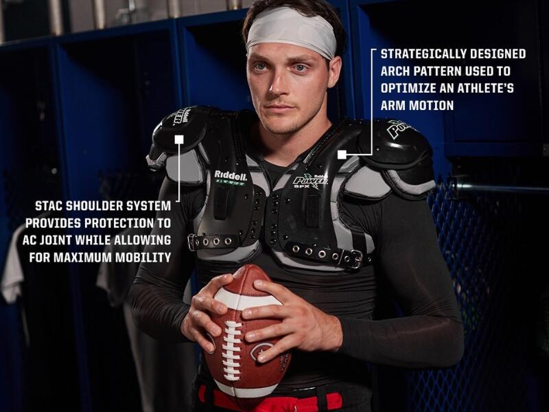 Riddell - Paraspalle da football americano - Taglia M – Adulto 5/5