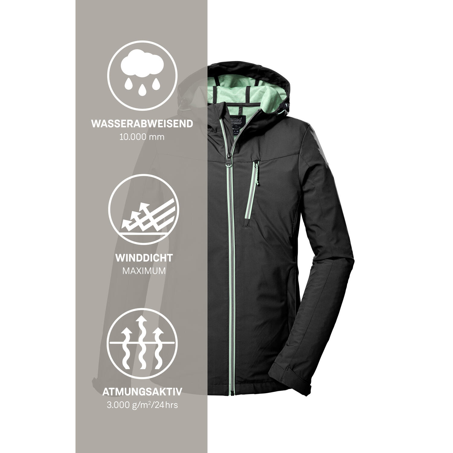 Damen Softshelljacke KOS 89 WMN SFTSHLL JCKT 6/7