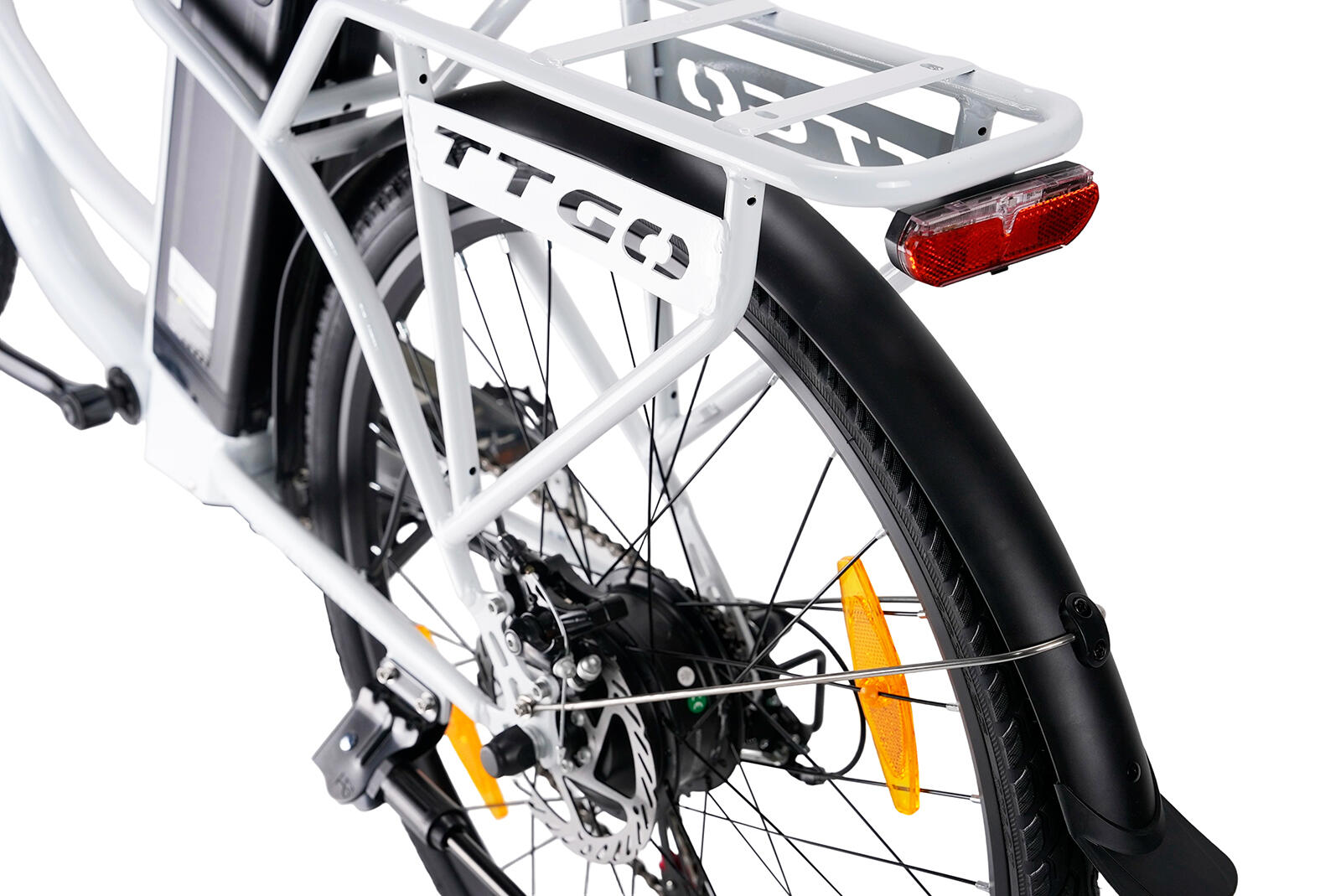 Hombre/Mujer YY26 80km 26 pulgadas, bicicleta eléctrica 250W 2026, blanco 5/8