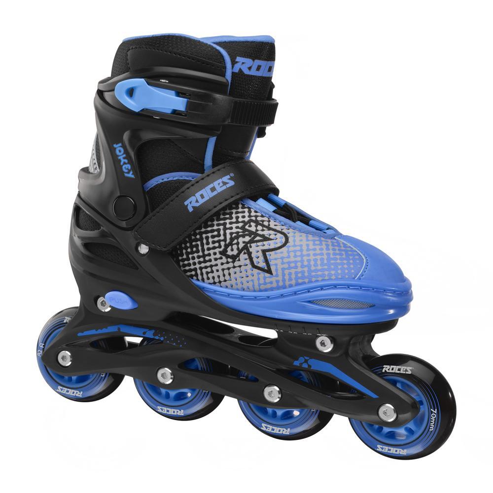 Patines - Jokey X - Ajustable - Niños - Negro - Azul 2/2