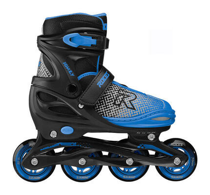 Patines - Jokey X - Ajustable - Niños - Negro - Azul