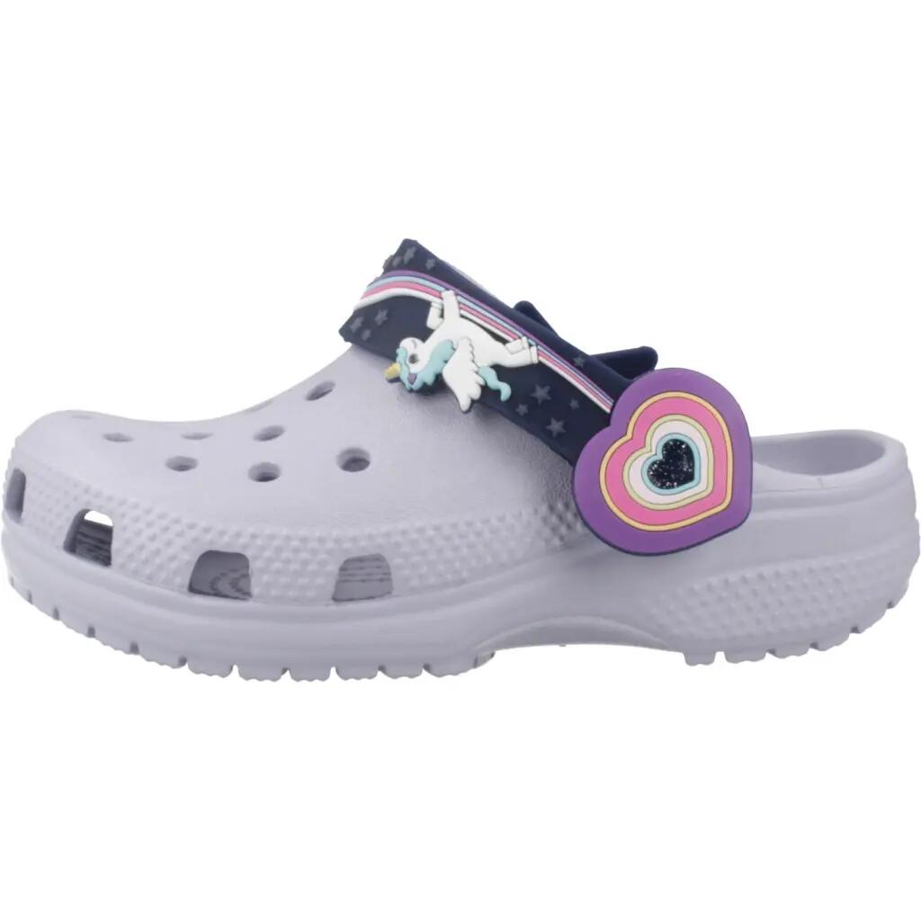 Sandały CROCS CLASSIC LIGHTS Fioletowy 2/5
