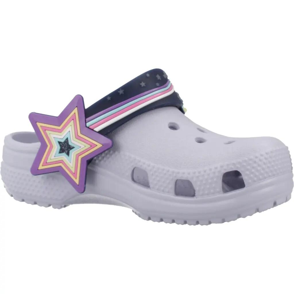 Sandały CROCS CLASSIC LIGHTS Fioletowy 5/5