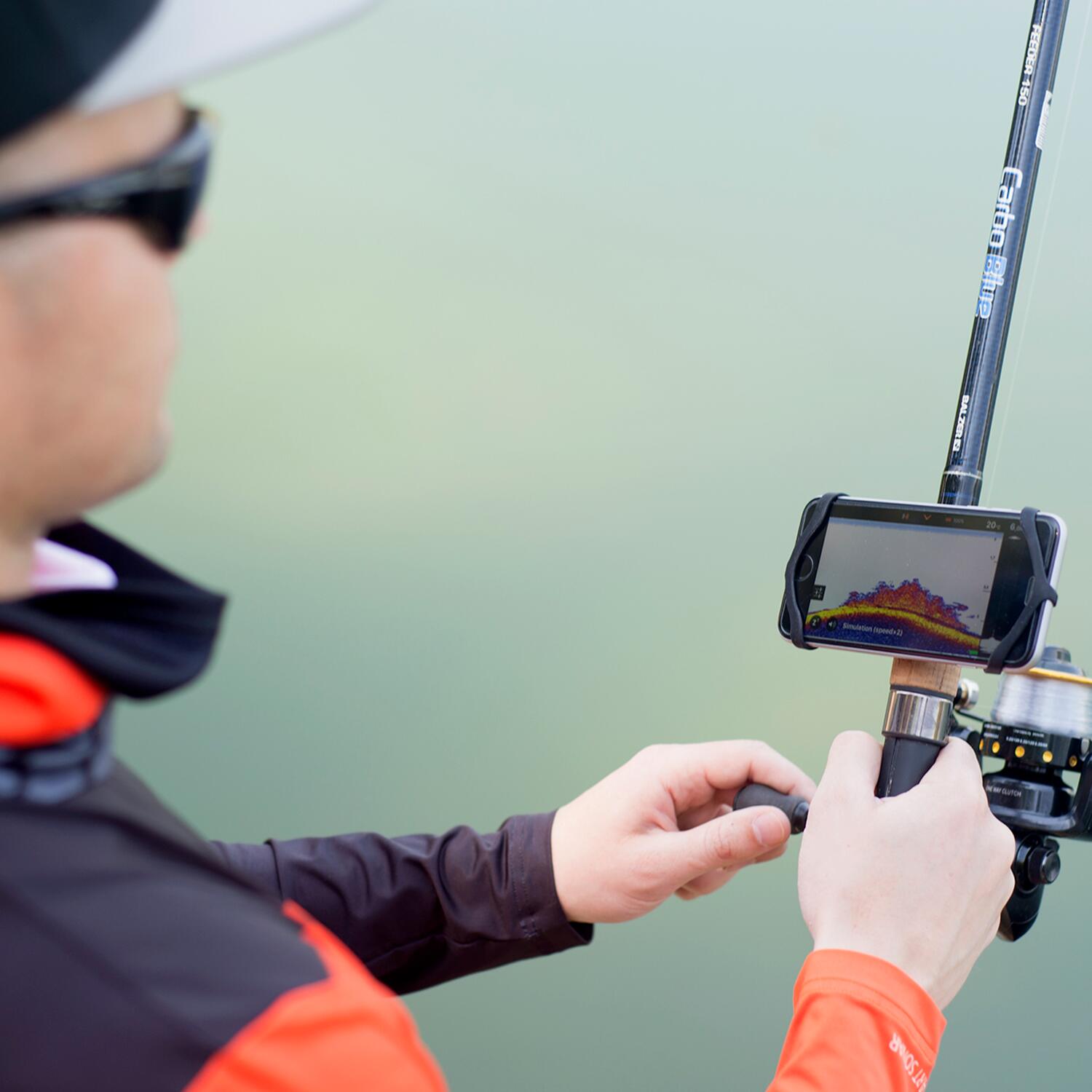 Deeper Smartphone Houder – Bevestiging voor hengels 4/6