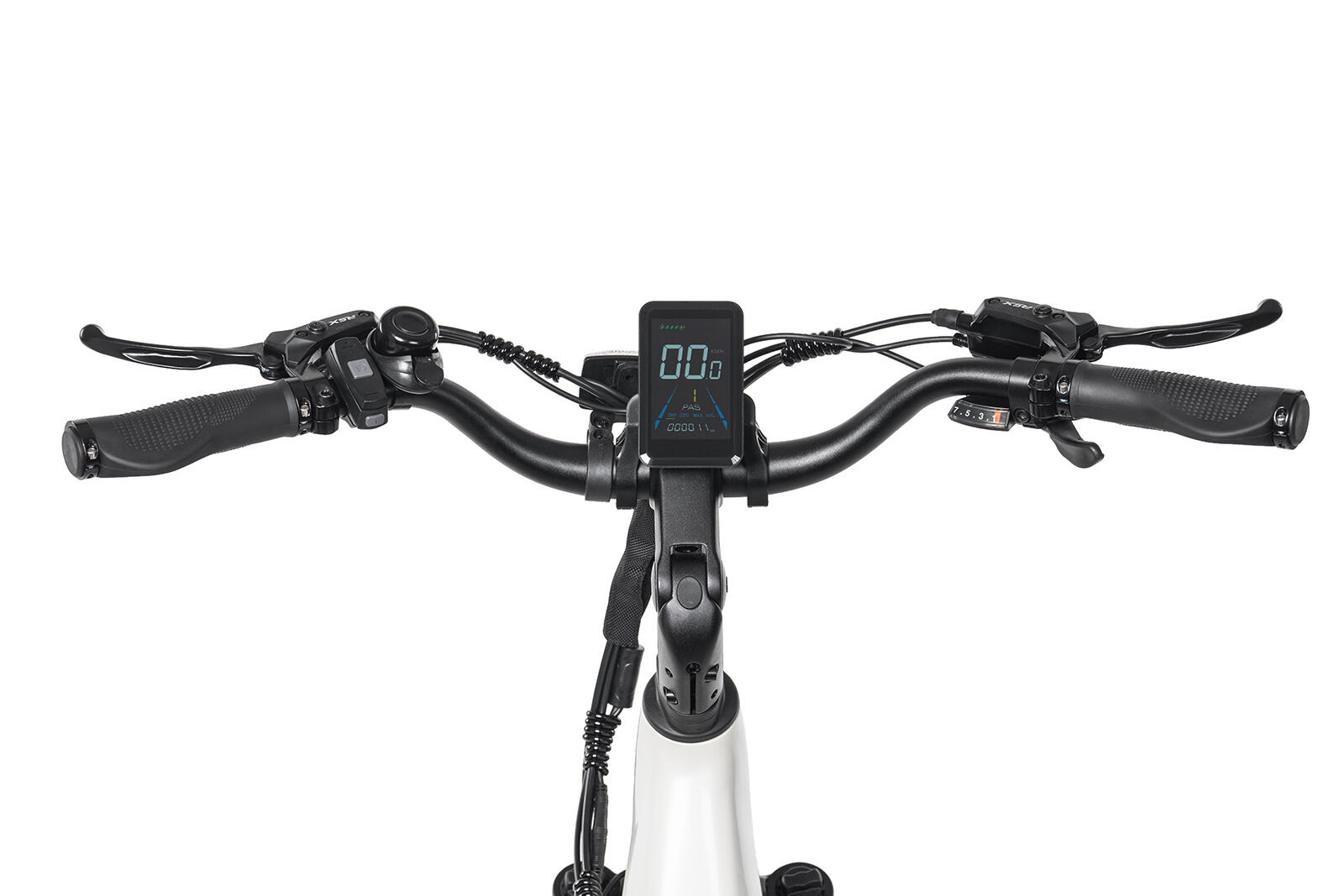E-Bike entrada baja Z3 120km bicicleta eléctrica unisex gris 3/8