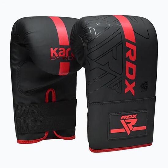 Gants de sac RDX F6 – Rouge Mat – Entraînement Boxe