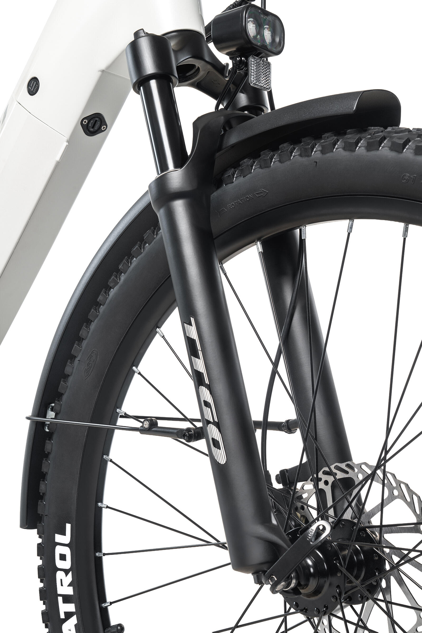 E-Bike entrada baja Z3 120km bicicleta eléctrica unisex gris 6/8