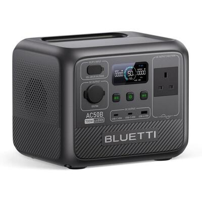 Draagbare stroomgenerator ac50b, 448wh/700w,zonnegenerator voor kamperen en reis