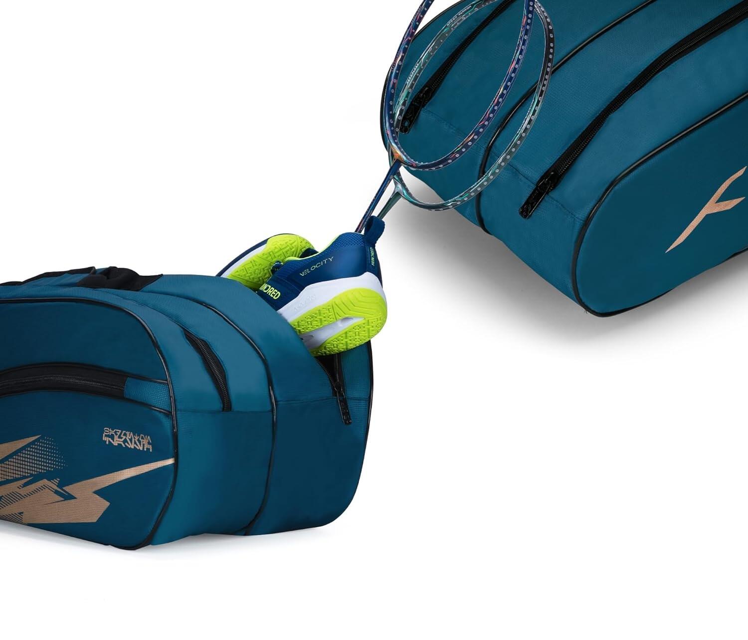 Badmintontasche - Cosmogear Groß geräumig für Schläger und Schuhe 3/7