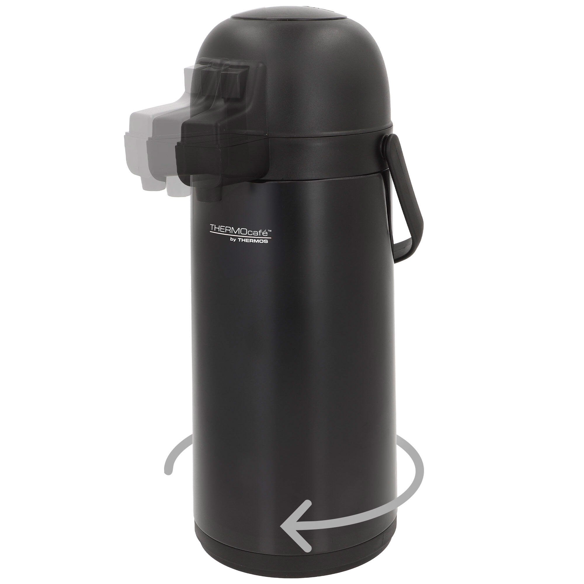 Garrafa térmica de 1,9 L com isolamento de parede dupla e dispensador 5/7