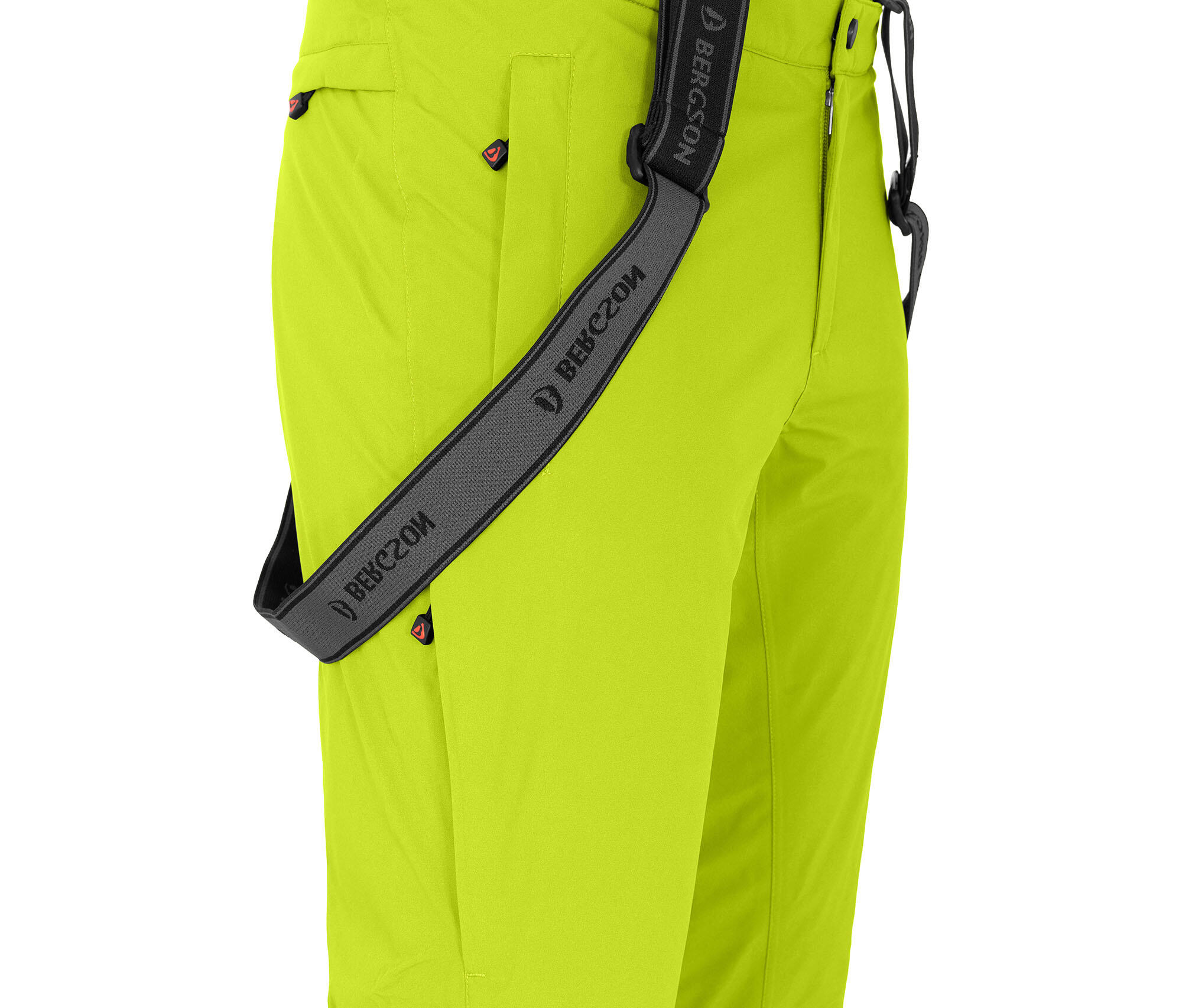 Herren Skihose wattiert, bielastisch, 20000 mm Wassersäule Grün 3/5