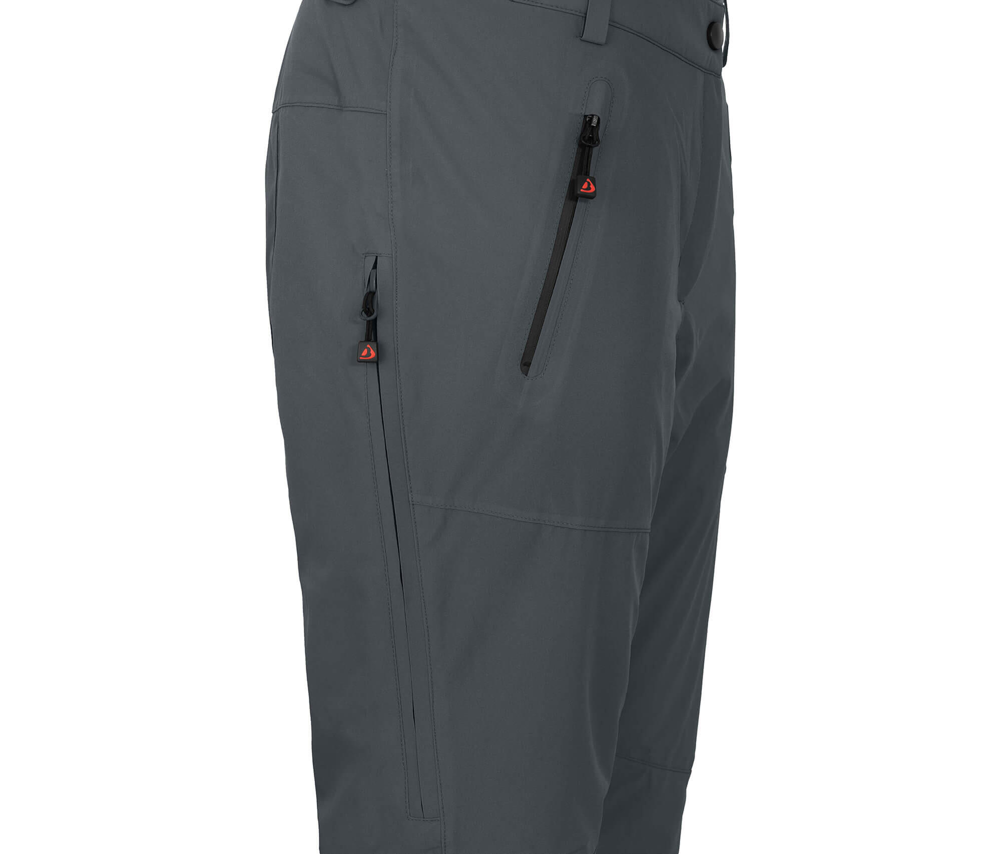 Damen Skihose unwattiert, 20000 mm Wassersäule grau 3/5