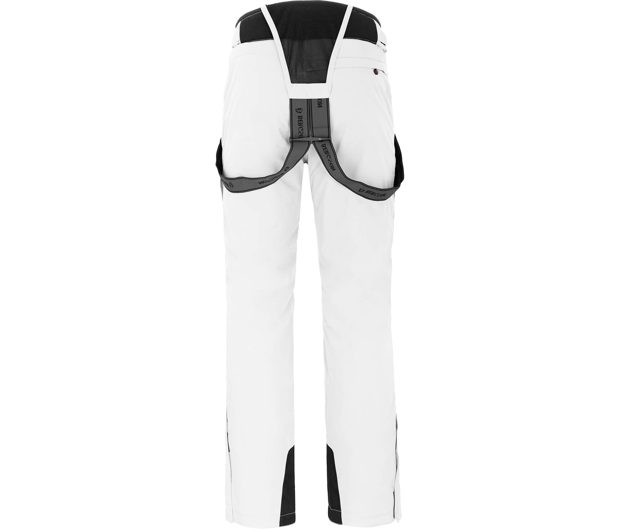Herren Skihose wattiert, bielastisch, 20000 mm Wassersäule Weiß 3/6