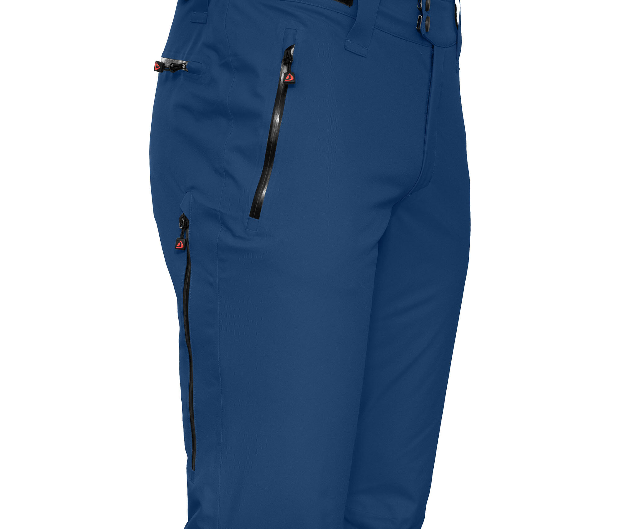 Herren Skihose wattiert, recycelt, 20000 mm Wassersäule Blau 3/4