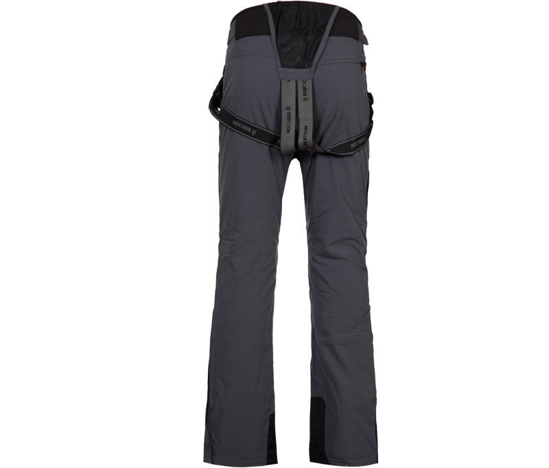 Herren Skihose wattiert, bielastisch, 20000 mm Wassersäule grau 2/6