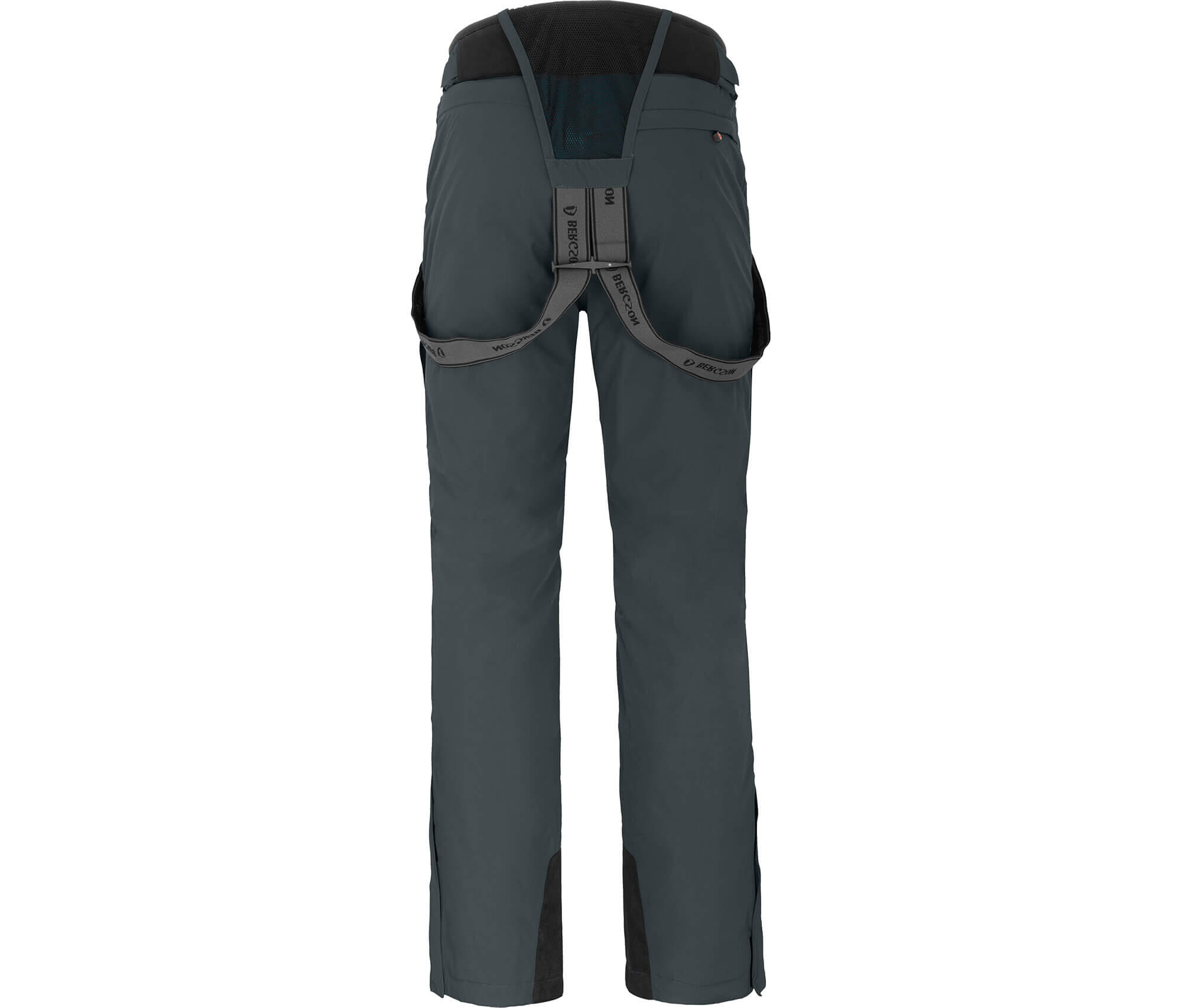Herren Skihose unwattiert, 20000mm Wassersäule grau 2/5