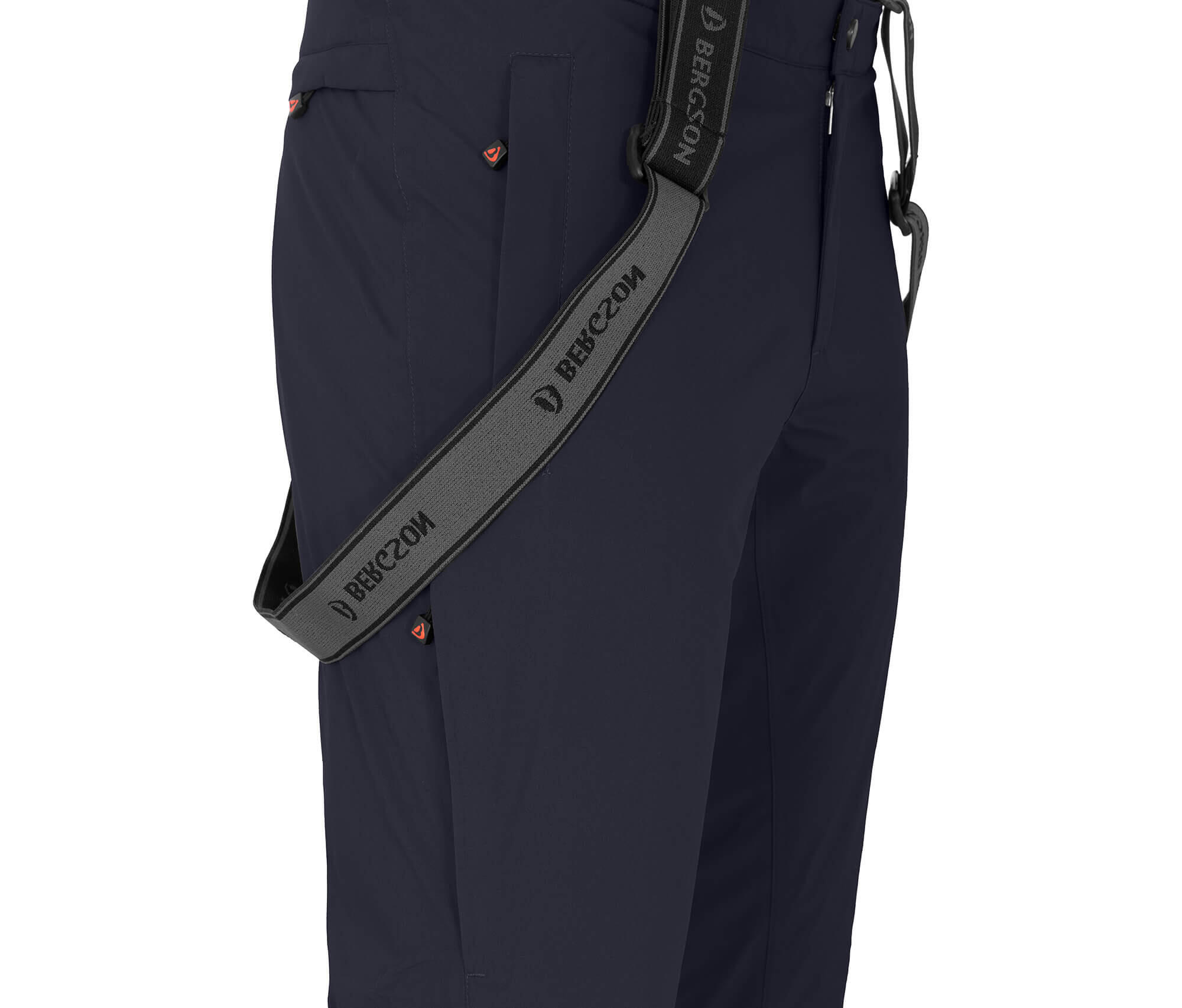 Herren Skihose wattiert, bielastisch, 20000 mm Wassersäule Blau 4/6