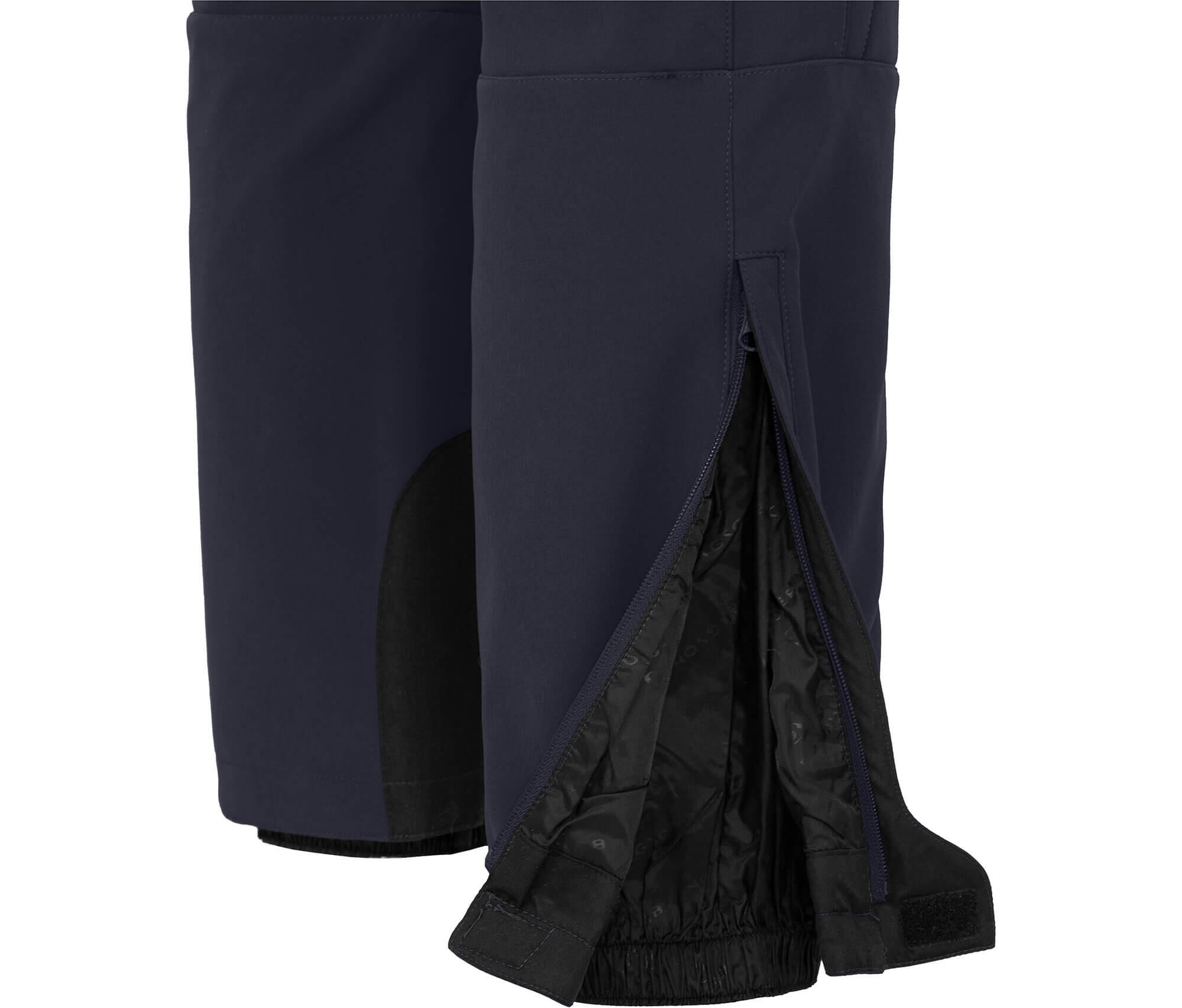 Herren Softshell Skihose winddicht, elastisch Blau 4/5