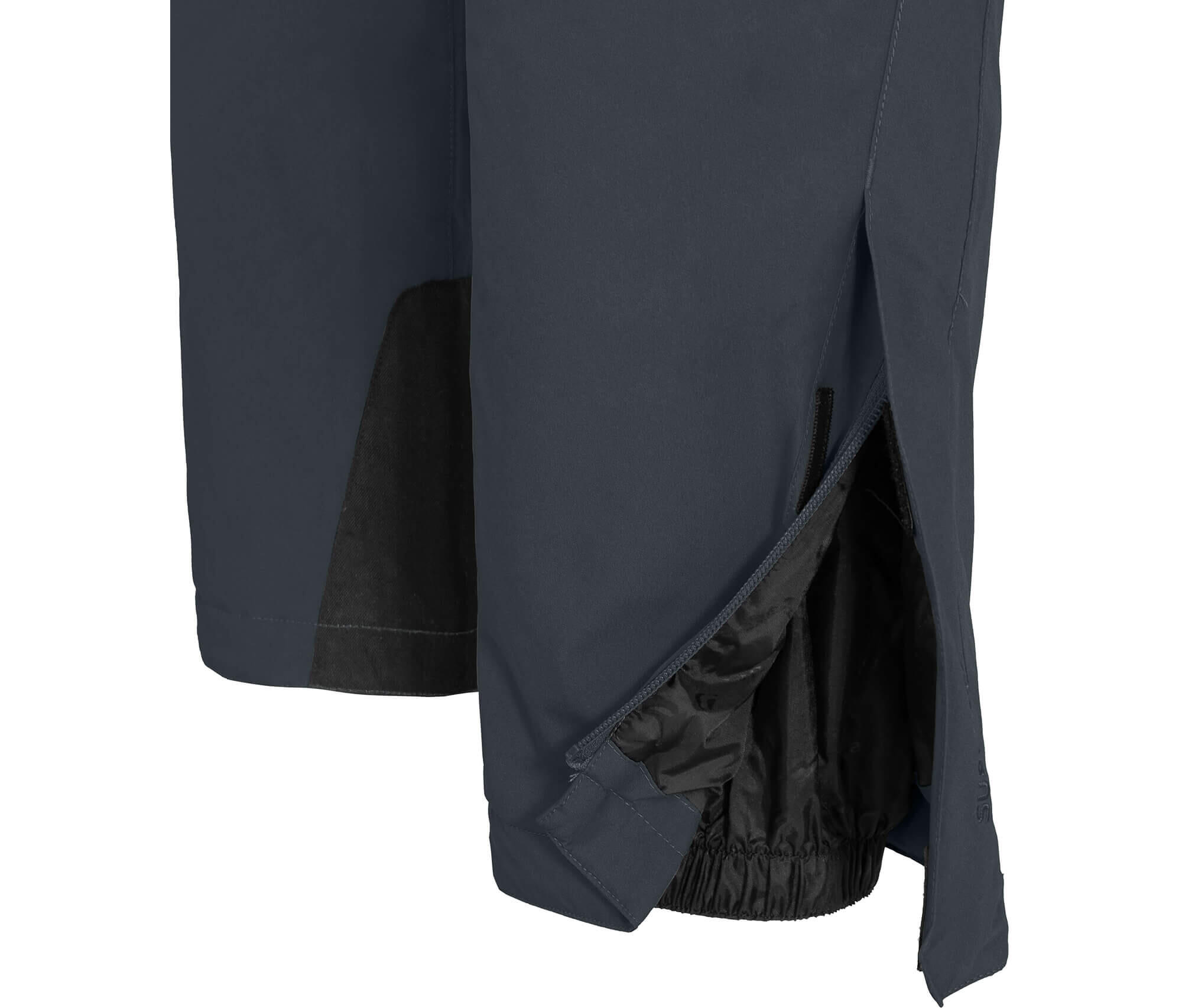 Herren Skihose unwattiert, 20000mm Wassersäule grau 4/5
