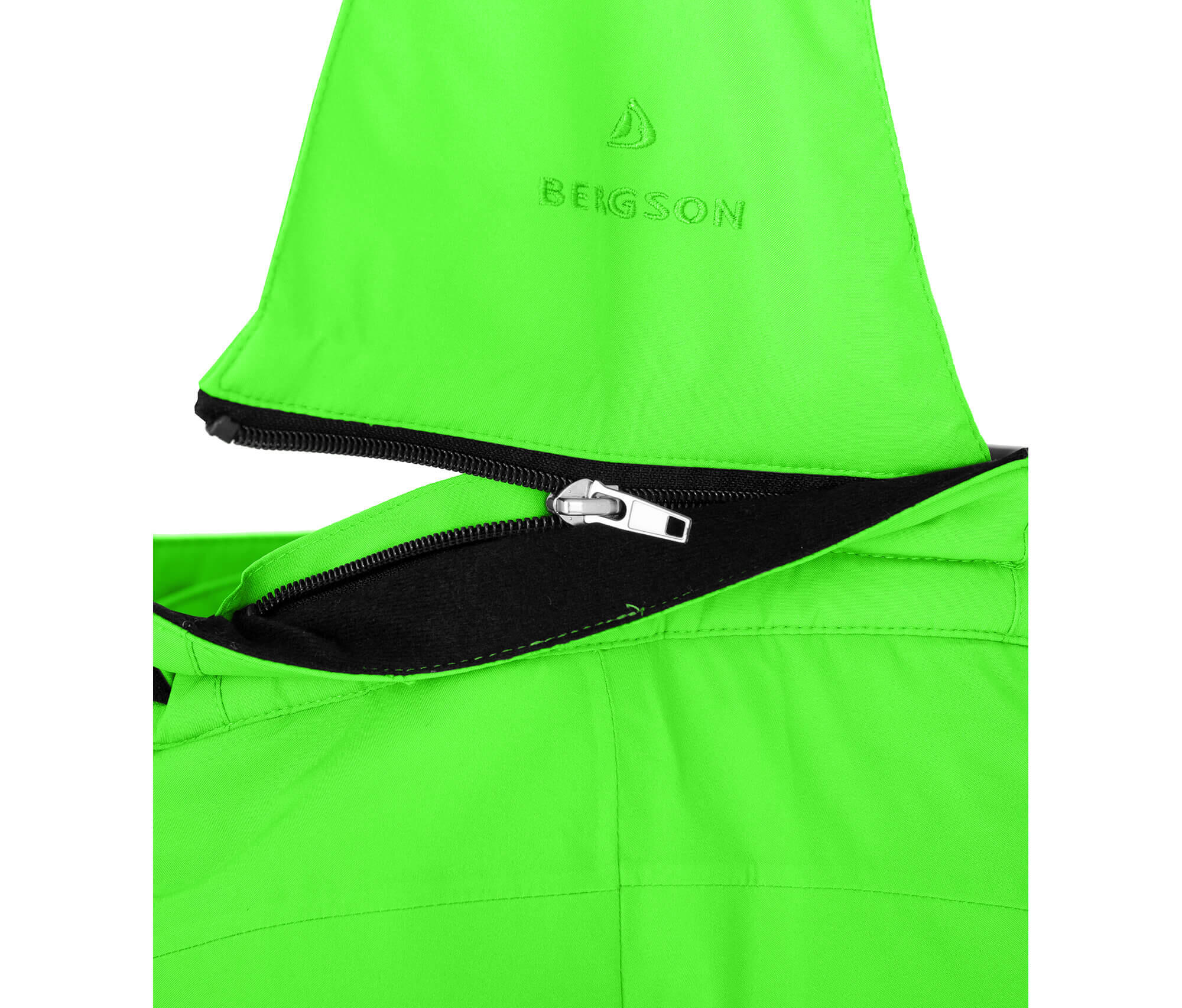 Kinder Skihose wattiert, 20000 mm Wassersäule Grün 4/5