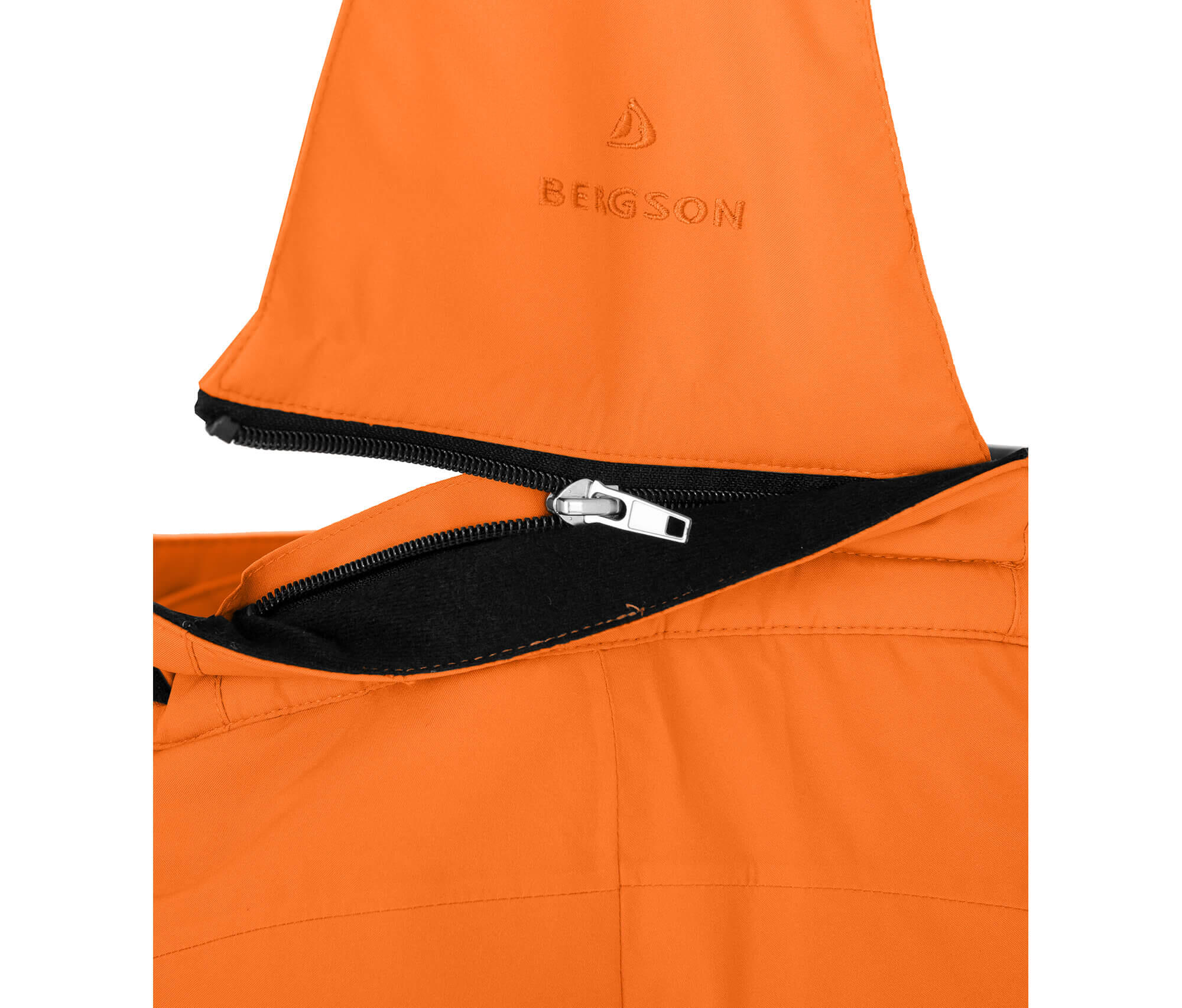 Kinder Skihose wattiert, 20000 mm Wassersäule Orange 4/6