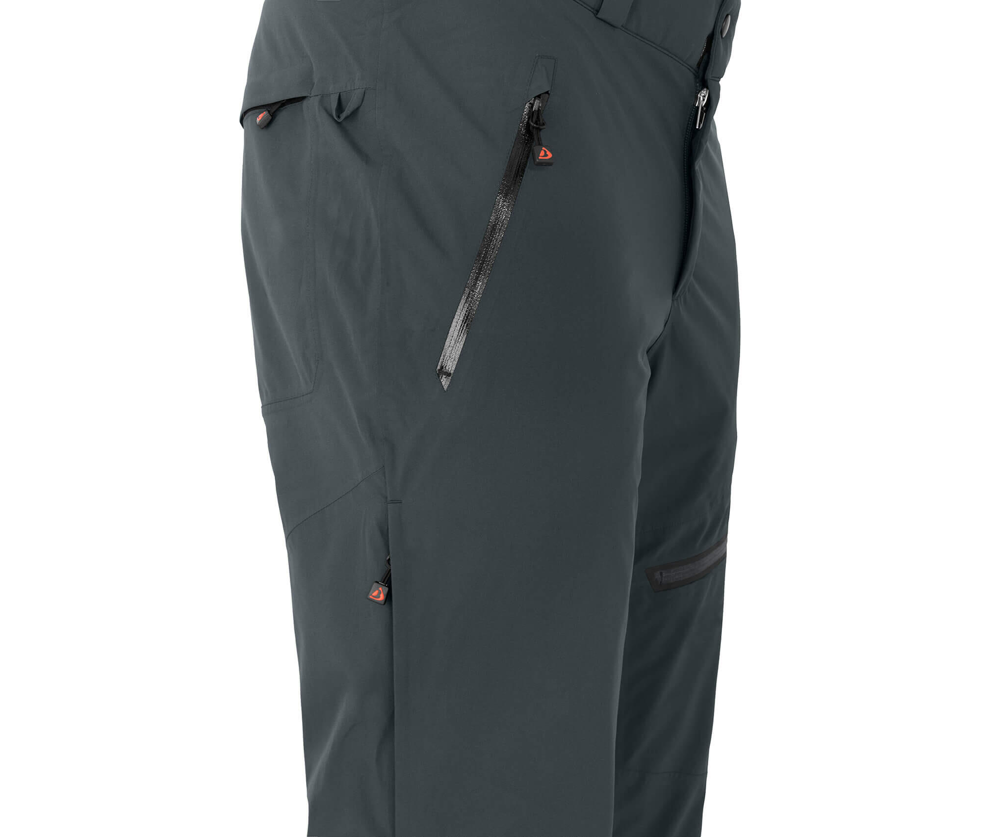 Herren Skihose sportlich, 20000 mm Wassersäule grau 4/7