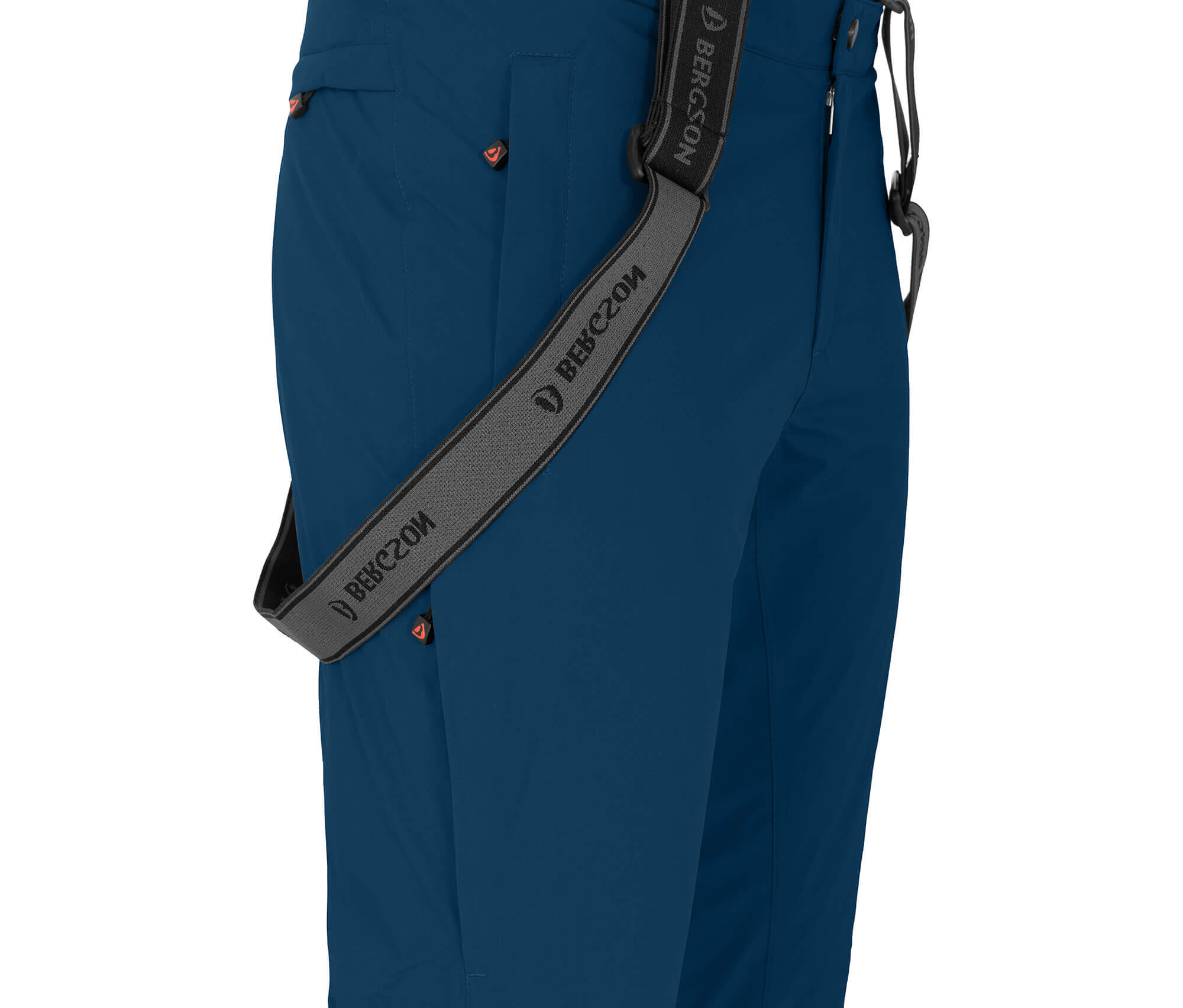 Herren Skihose wattiert, bielastisch, 20000 mm Wassersäule Blau 4/6