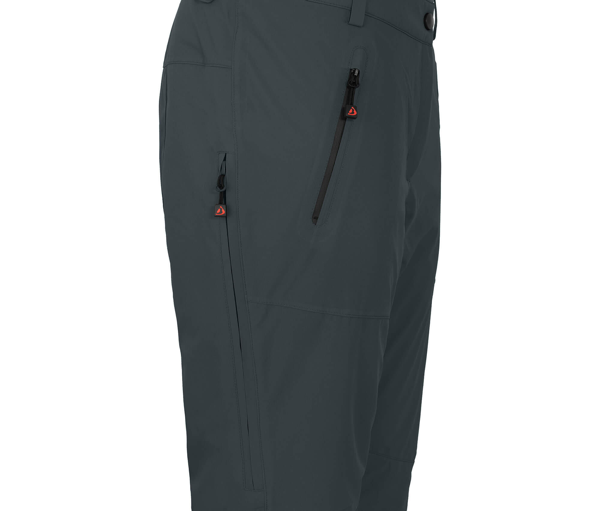 Damen Skihose wattiert, 20000 mm Wassersäule grau 3/7