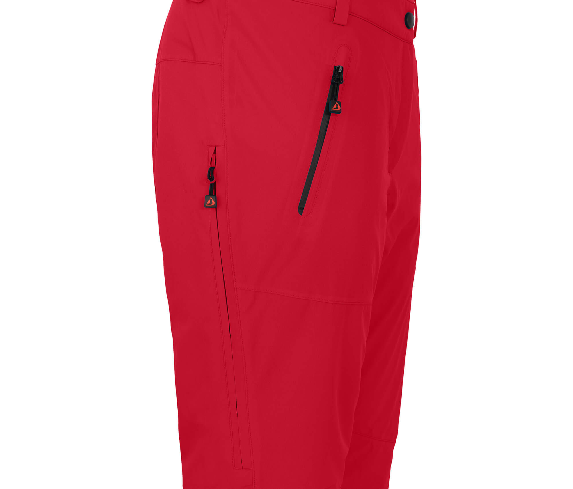 Damen Skihose wattiert, 20000 mm Wassersäule Rot 3/7