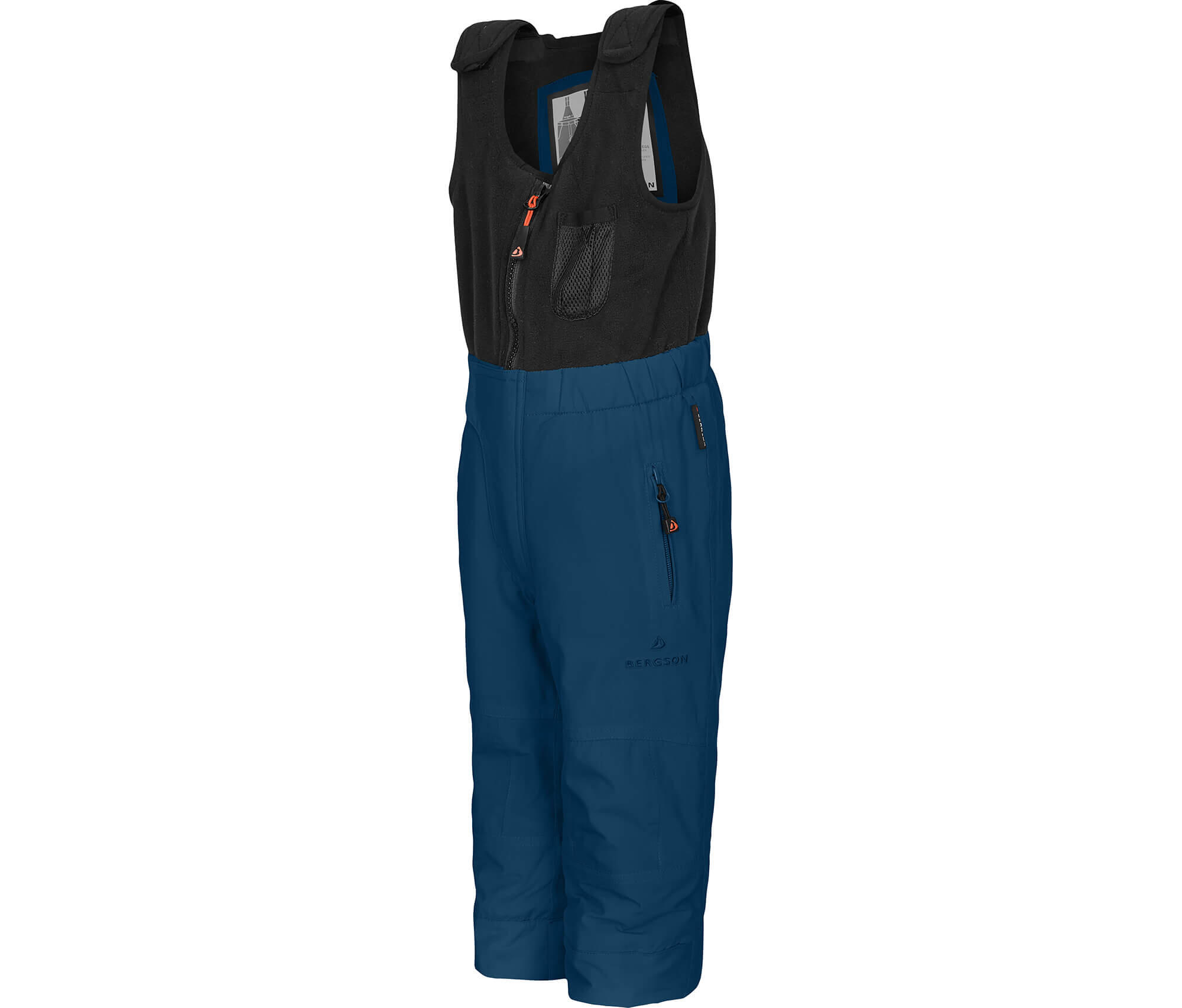 Kinder Skihose wattiert, 20000 mm Wassersäule Blau 3/5